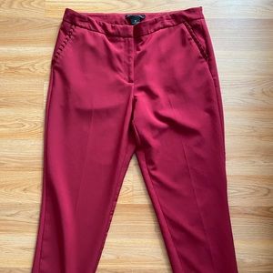Zac&Rachel womens maroon dress pants size 12
